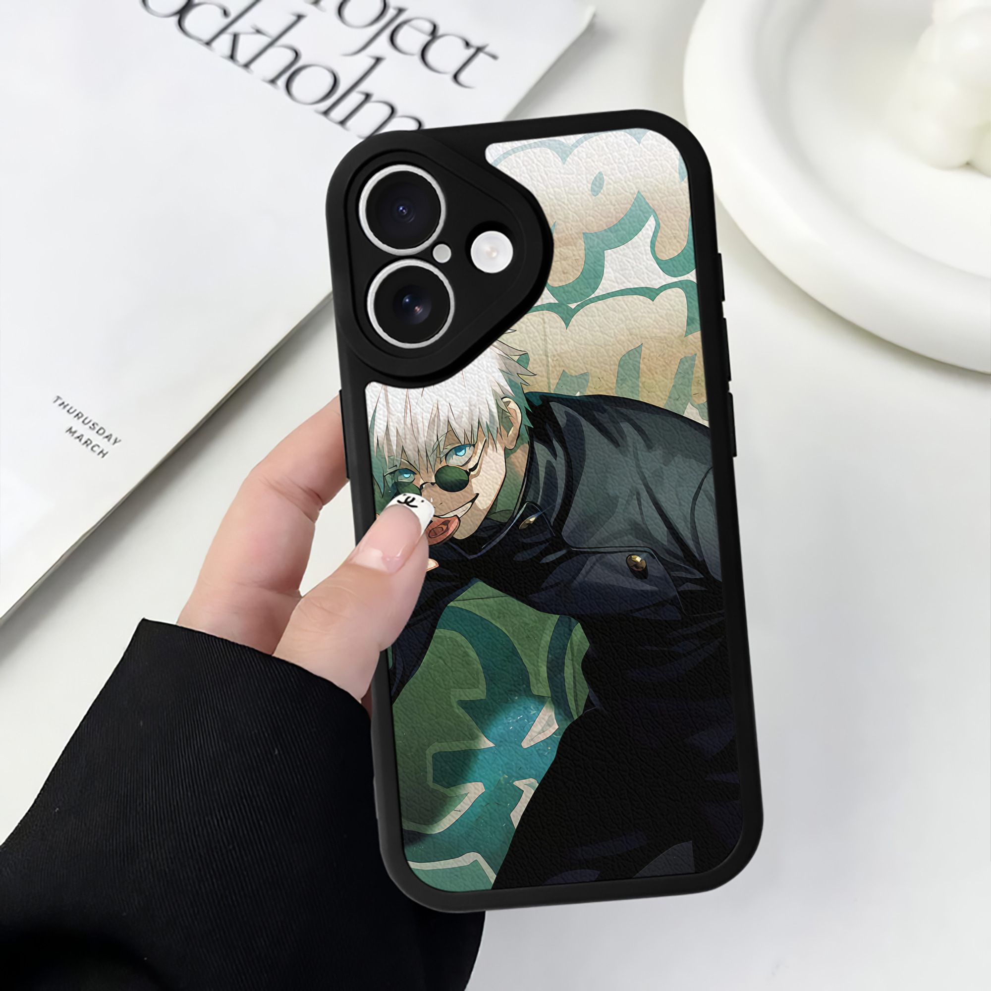 （画像用） SPY×FAMILY间谍家家酒 【iPhone 16シリーズ対応】シリコンスマホケース（レザー調） 材質：シリコン
